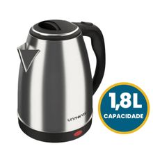 Chaleira Elétrica Unitermi 1.8 Litros 220V Inox