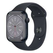 Apple Watch Series 8 Gps 45mm- Midnight Aluminium, Tam M/l - Meia-noite - Meia-noite/padrão