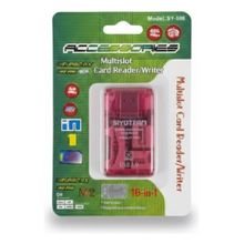 Leitor De Cartões De Memoria All In One Rosa