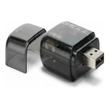 Leitor De Cartões De Memoria All In One Preto