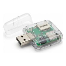 Leitor De Cartões De Memoria All In One Traslúcido