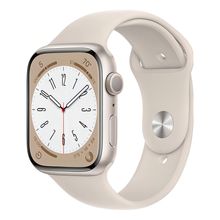 Apple Watch Series 8 Com Gps De 45 Mm M/l - Starlight Starlight