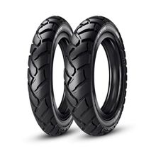 PAR DE PNEU ARO 19 IRA TIRES 90/90-19 + 120/80-18 BUNKER
