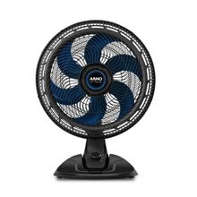 Ventilador de Mesa Arno Air Force VA46 40cm 140W 6 Pás 3 Velocidades Preto
