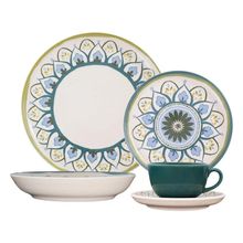 Aparelho De Jantar 20 Peças Flat Nisa Oxford