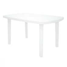 Mesa Tramontina Camboriú 135x84cm Polipropileno Branco