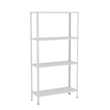 Estante Aço 4 Prateleiras Eaf006 Branca