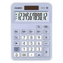 Calculadora Casio Mx-12b-lb-w-dc 12 Digitos - Azul / Branco
