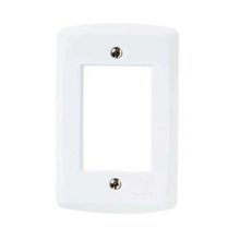 Espelho 4x2 03 Módulos Branco Tramontina - Linha Lux2 - Termoplástico - Modular