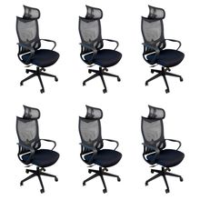 Cadeira De Escritório Presidente Oficial Verona + E-book 6 Verona Com Apoio