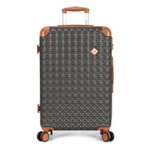 Mala De Viagem Apollo Gash Abs Com Rodas 360 Cinza