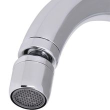 Torneira Para Cozinha E Lavatório Bica Móvel Mesa Abs Cromado Abertura Rápida Concept Liege