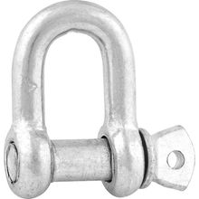 Manilha P/ Cabo De Aço 3/16 Reta Pesado Galvanizado Vonder