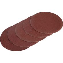 Jogo Disco De Lixa 4.1/2'' 115mm G40 Pluma 5pcs Vonder