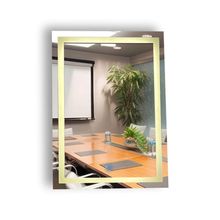 Espelho Jateado Com 3 Tons De LED e Touch Screen Fonte Slim 80x60