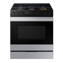 Fogão de Piso Samsung de 05 Bocas Serie 7 com Câmera e Air Fry Inox - NSG6DG87