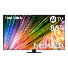 Smart TV 85” 4K Samsung Neo QLED 85QN85D AI Energy Mode, Dolby Atmos, Alexa built in, Wi-Fi, Bluetooth, USB e HDMI