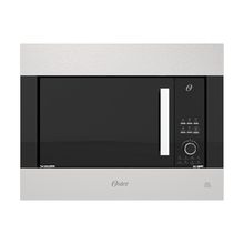 Forno Micro-ondas de Embutir Oster Black Inox 23L