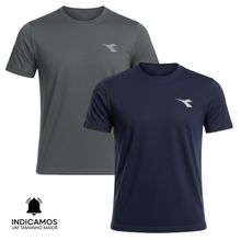 Kit 2 Camisetas Diadora Small Logo Masculina