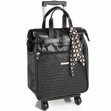 Mala Bordo Para Notebook 15.6 Croco Com Rodinhas Feminina Charlotte Viccina