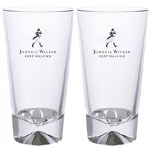 Conjunto com 2 Copos Johnnie Walker para Whisky Diageo - 450ml