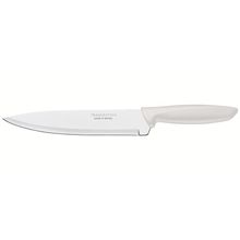 Faca 8" Chef Tramontina Plenus em Aço Inox - Off-White