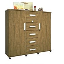 Cômoda Roma Amêndoa - Lukaliam Móveis