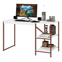 Escrivaninha Home Slim Branco - Moveisaqui