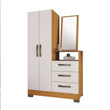 Comoda Nt 5165 Freijó Com Off White - Notável