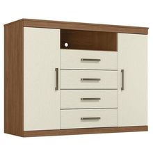 Comoda Havana Master Jatobá Areia Acetinado - Santos Andirá