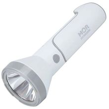 Lanterna 140 Lúmens Branca Recarregável - 401986 - Mor