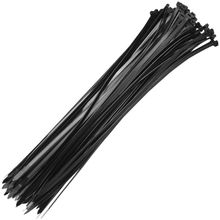 Abracadeira Nylon Preta 400mm X 4,80 Emb100pcs