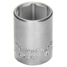 Soquete Sextavado 1/4" - Milímetros Tramontina Pro