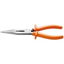 Alicate Meia Cana Bico Longo Reto Isolado 1.000 V 8" Tramontina Pro