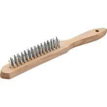 Escova Aco Manual Cabo Madeira