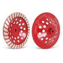 Rebolo Diamantado Tipo Prato C/ Rosca M14 180mm