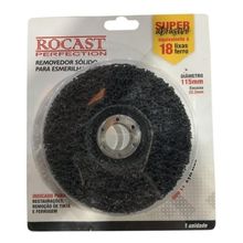 Disco Removedor Sólido P/ Esmerilhadeira 115mm - Rocast