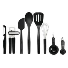 CONJUNTO KITCHENAID 15 PEÇAS UTENSILIOS DE COZINHA PRETO KQG447BXOBE