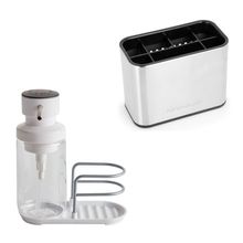 KIT KITCHENAID SABONETEIRA 355ML E PORTA ESCOVA/ESPONJAS