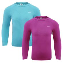Kit 2 Camisas Térmicas Selene Proteção UV50+ Juvenil