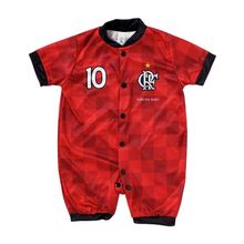 Macacão Bebê Flamengo Curto Torcida Baby