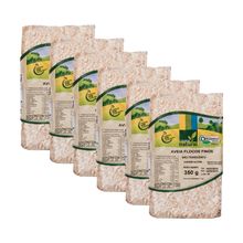 Kit 6X: Aveia em Flocos Finos Orgânico Coopernatural 350g