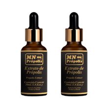Kit 2X: Extrato de Própolis Ouro MN Food 30ml