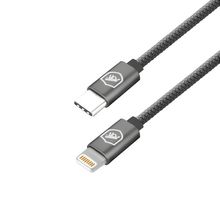 Cabo Symetric - Cinza - Lightning / Tipo C - 1,5M