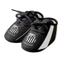 Chuteira Bebê Santos Preta - Torcida Baby