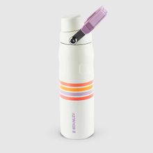 Garrafa Térmica Aerolight Fast Flow Varsity Cream Lilac Stripes 710ml - Stanley R8481