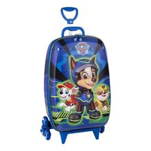 Mala de Viagem Infantil Com Rodinha Harry Patrulha Canina 3D