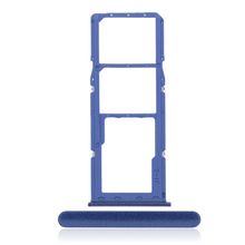 Bandeja cartão sim sd Compatível Galaxy A21s A217 Cor Azul