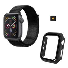 Case para Apple Watch 41MM (Series 7) + Pulseira para Apple Watch Ballistic - Gshield