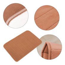 Tapete Para Banheiro Antiderrapante Soft Macio Marrom